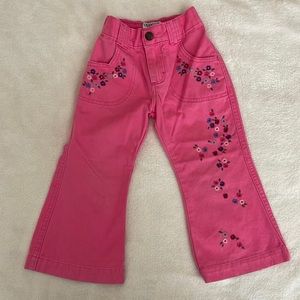 Oshkosh pink jeans size 2T